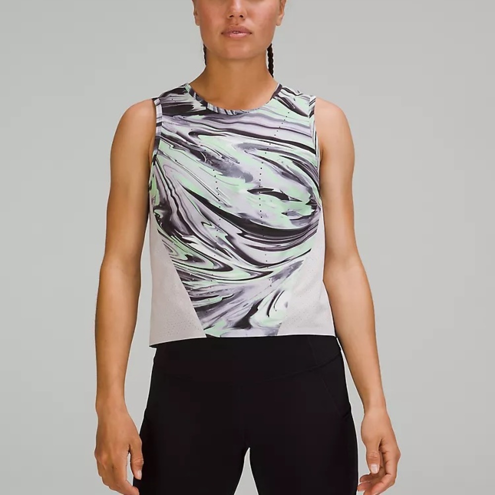 (A8) Lululemon Swift Ventilated Running Tank Top, Size 4, NWT